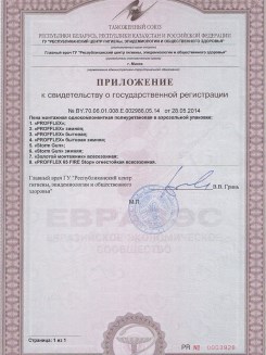 2015.03.25 Колпино - Приложение к сертификату, Профили поливинилхлоридные системы Rehau.