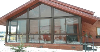 Остекление веранды Колпино, цена от 9853 руб.